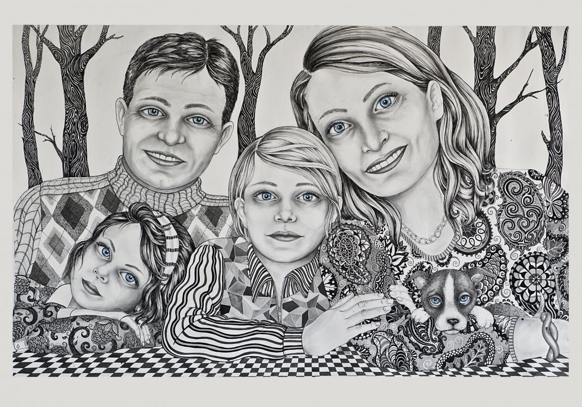 Julie Nord: Family, 2014. Trapholt