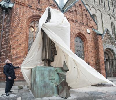 Hein Heinsen: Ansgar, 2015. Ribe Domkirke
