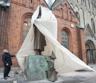 Hein Heinsen: Ansgar, 2015. Ribe Cathedral