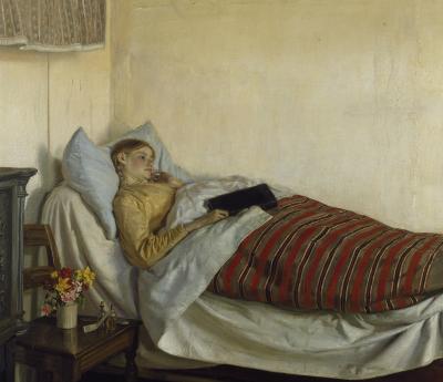 Michael Ancher - Syg ung pige