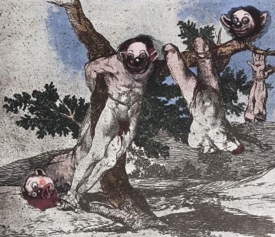 Jake & Dinos Chapman Grande hazaña! Con muertos!, 2019