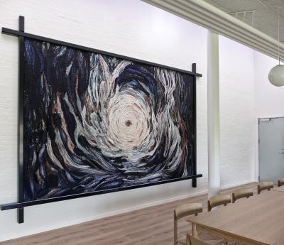 Aarhus Idrætshøjskole, Nikoline Liv Andersen : Mørkt Stof, 2019. Foto: Kirstine Mengel