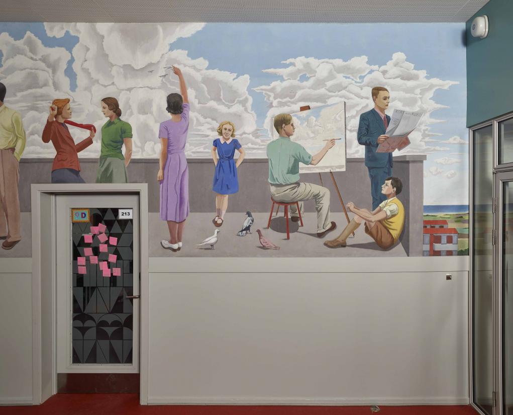 Højdevangens Skole Vilhelm Bjerke Petersen