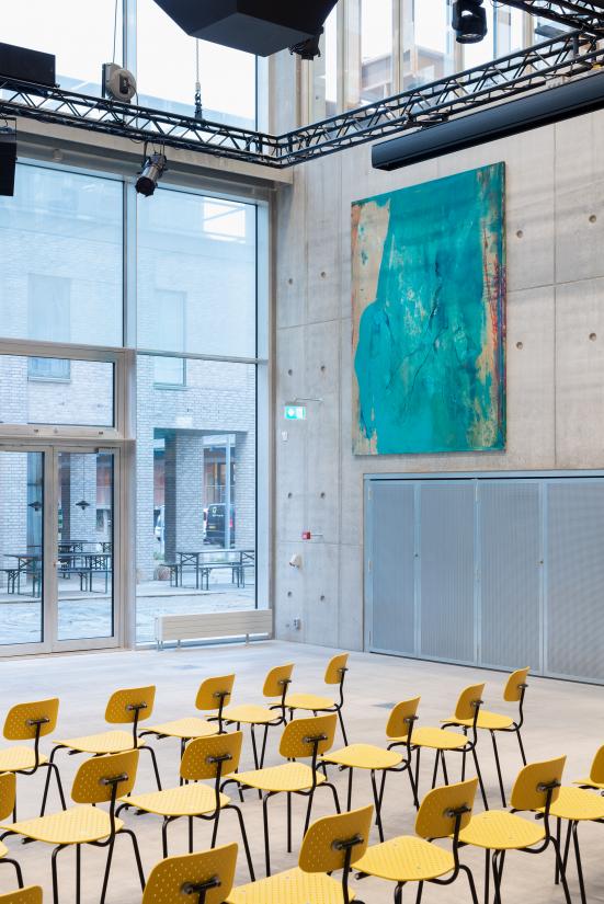 Arkitektskolen Aarhus Udsmykning 2023