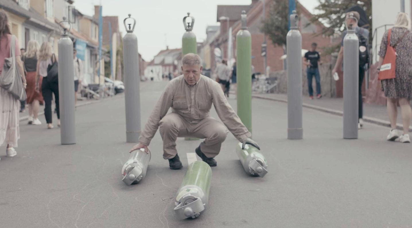 Henrik Plenge Jakobsen, Folkemødet, 2023. Foto: Rune Schytte