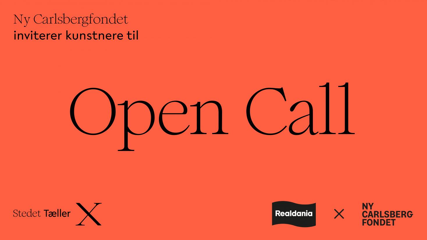Open call til Stedet Tæller X