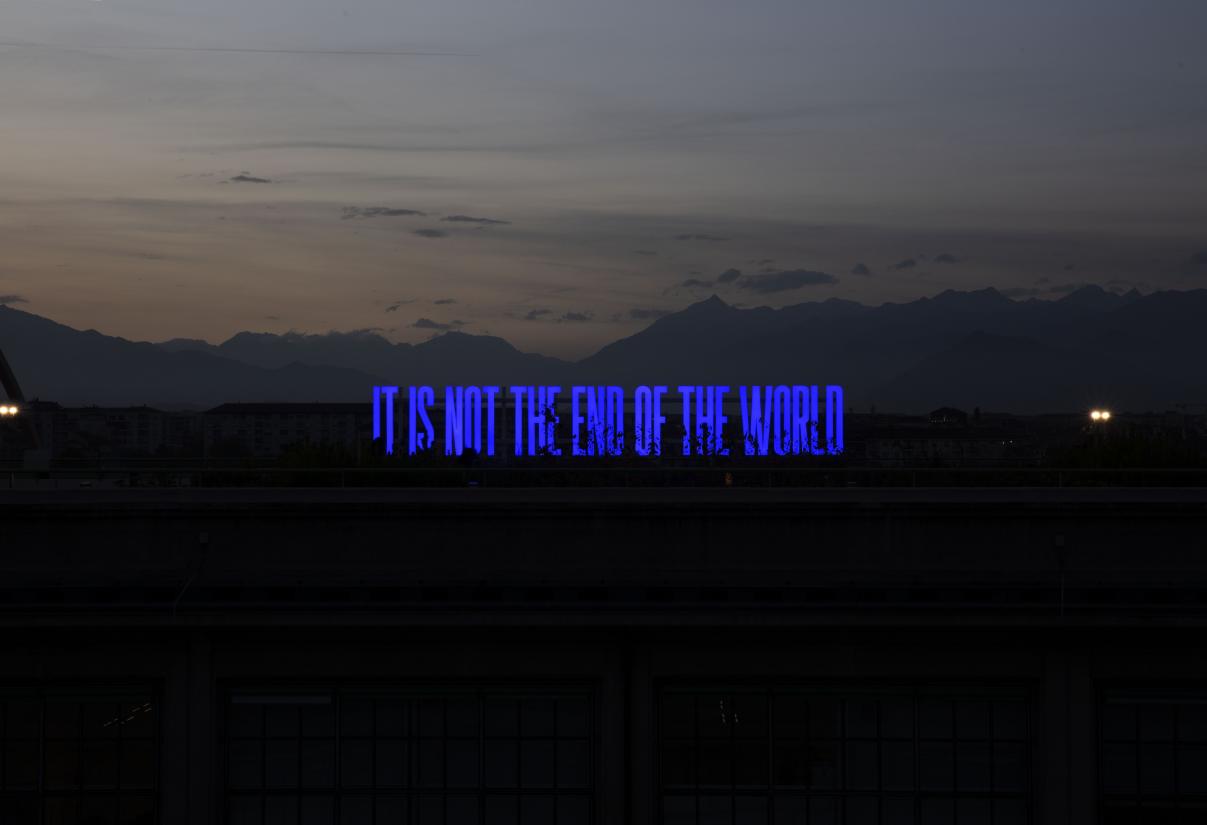 SUPERFLEX. It Is Not The End Of The World, 2019. Installation view Pinacoteca Agnelli Torino. Foto: Sebastiano Pellion di Persano.