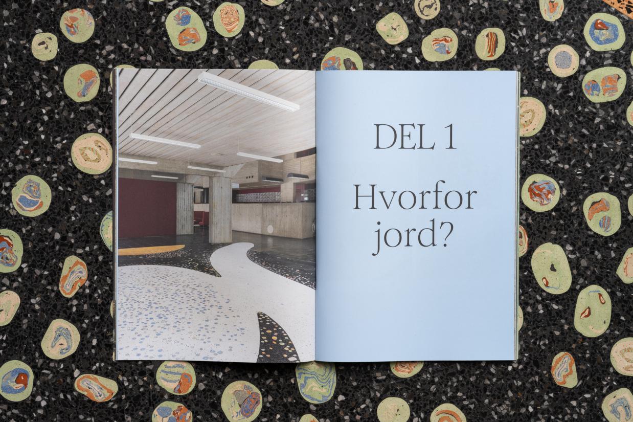 Levende jord, et kunstprojekt af Amalie Smith på Viborg Gymnasium. Foto: David Stjernholm