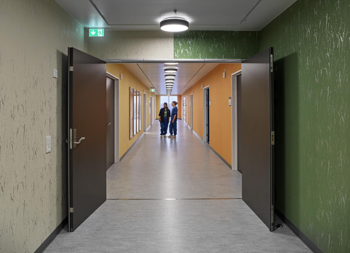Margrethe Odgaard, Elphina på Regionshospital Gødstrup. Foto Kirstine Mengel.
