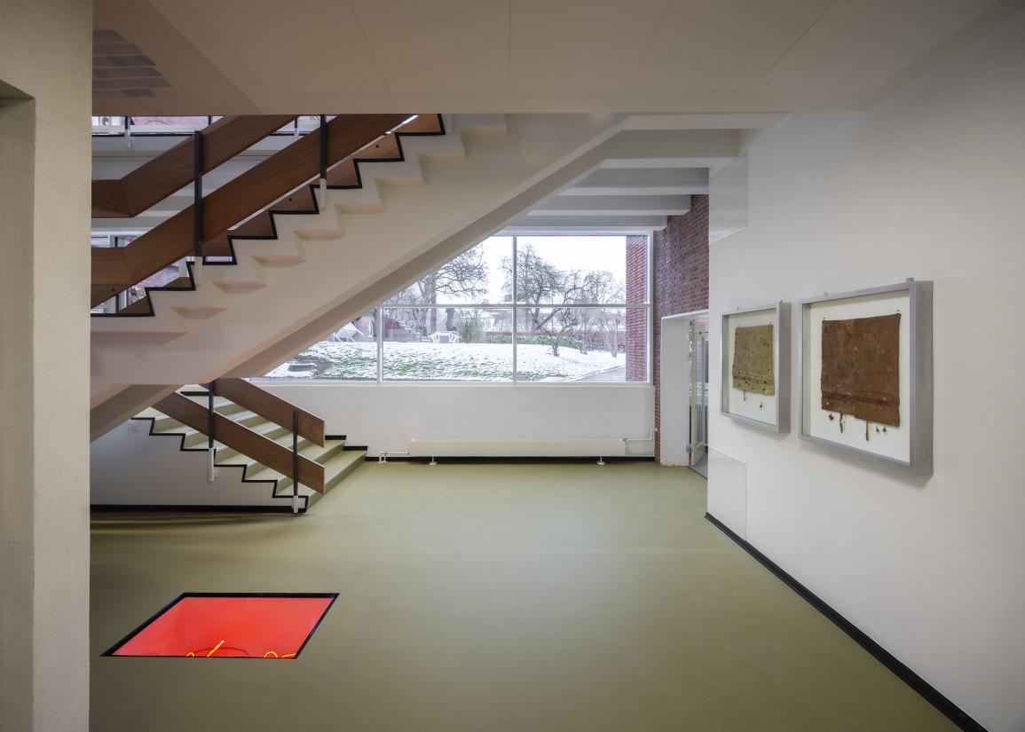 Nat Bloch Gregersen, Glitch Season, 2025, Odense Katedralskole. Foto: Malle Madsen