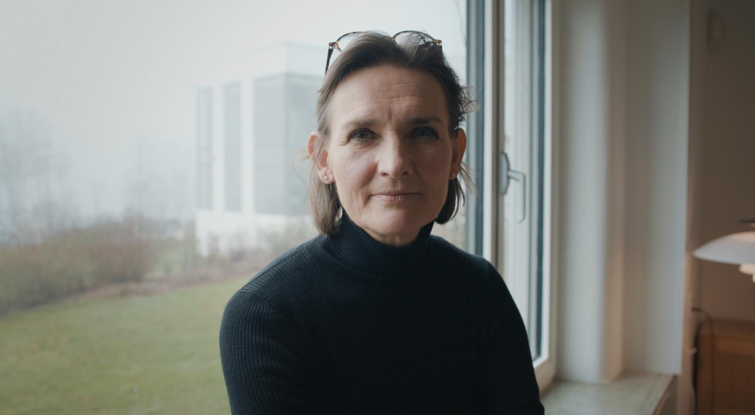 Portræt af direktør ved Trapholt, Karen Grøn
